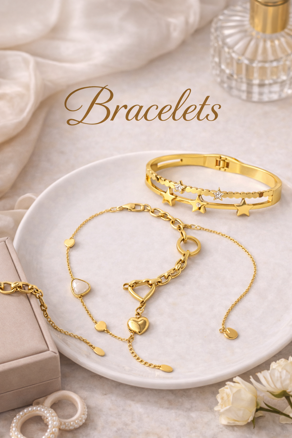 Bracelets | Anti-Tarnish Gold Bracelets & Cuffs India — SIOBHÁN