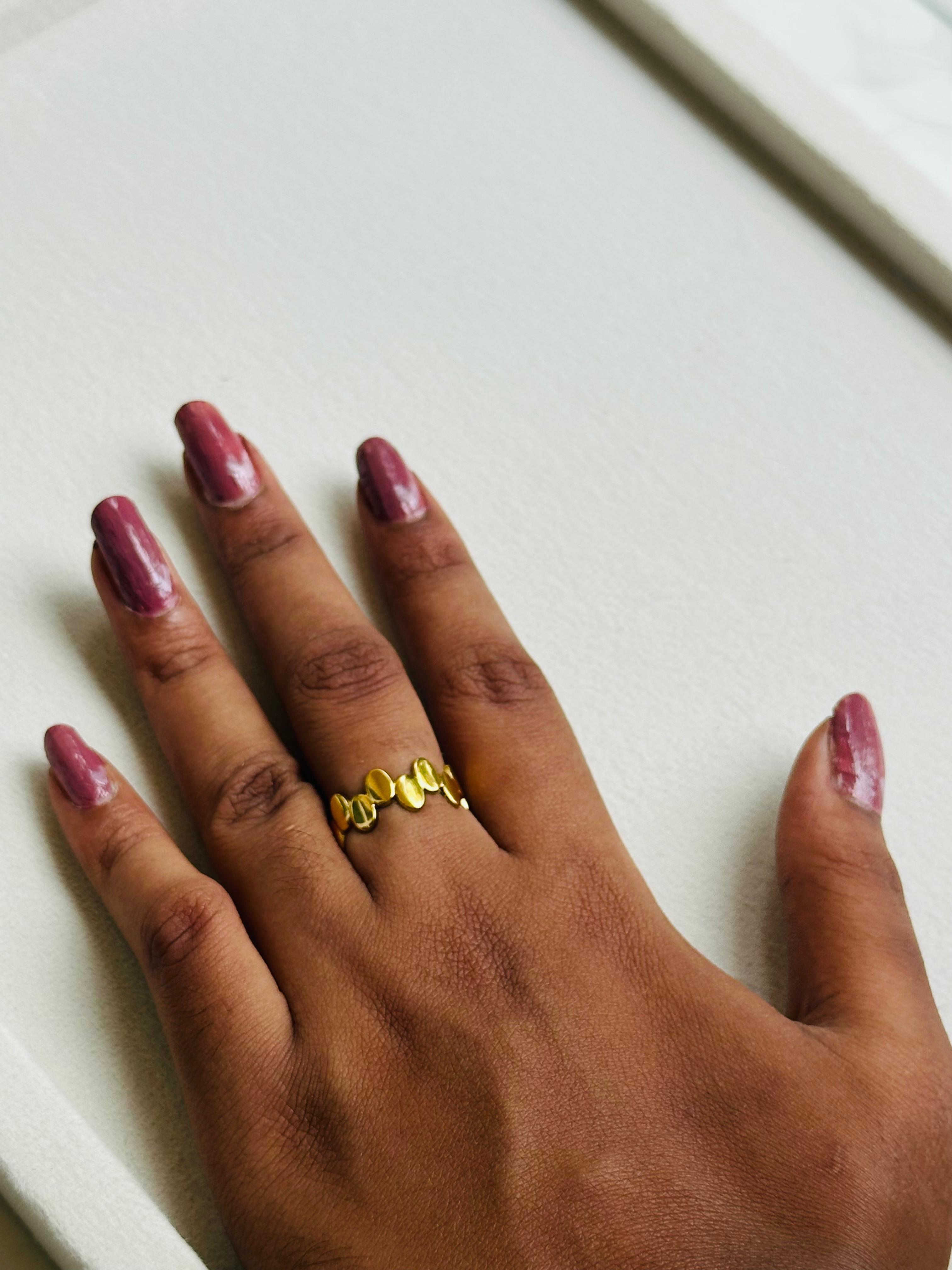Double Disc Eternity Ring