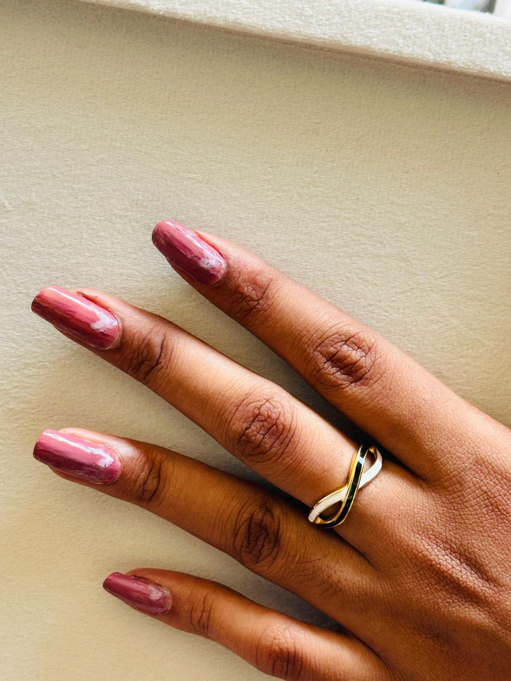 Infinity Twist Ring