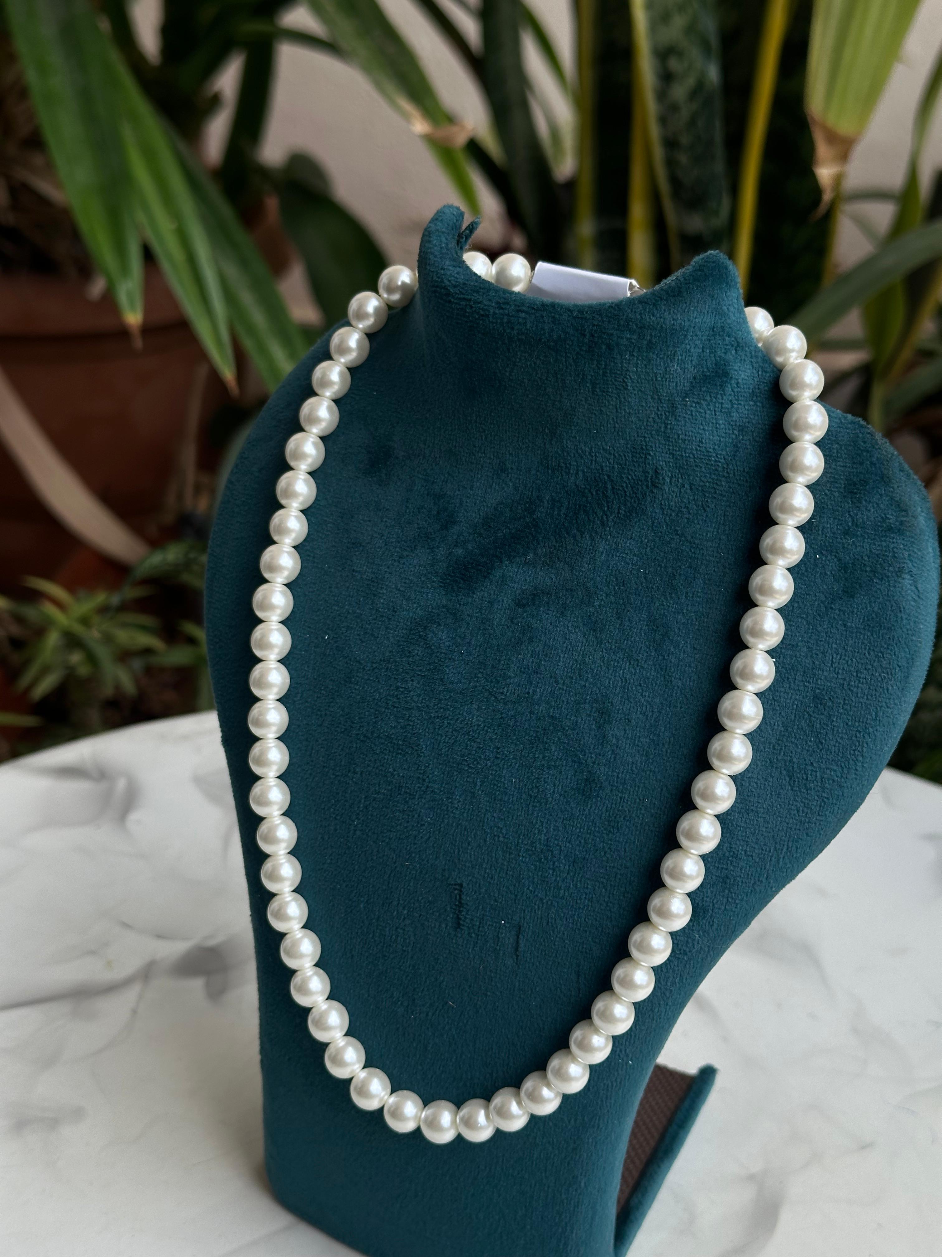 Classic Pearl Strand Necklace