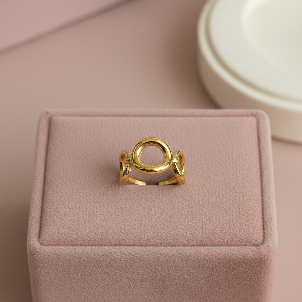 Chain Link Open Ring