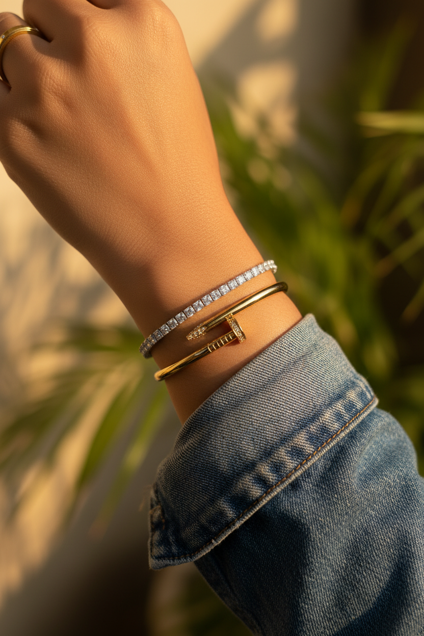 Crystal Tennis Bracelet