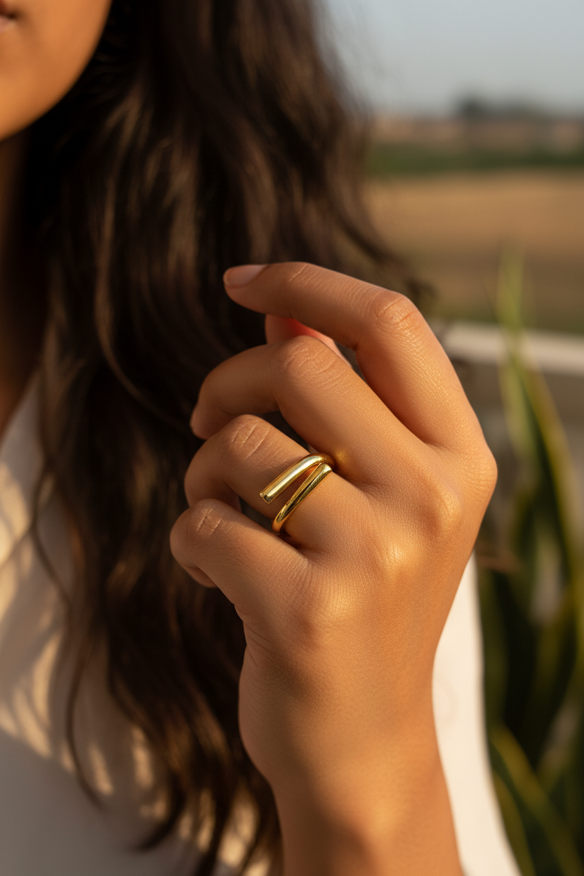 Gold Wrap Ring