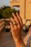 Marquise Dome Signet Ring