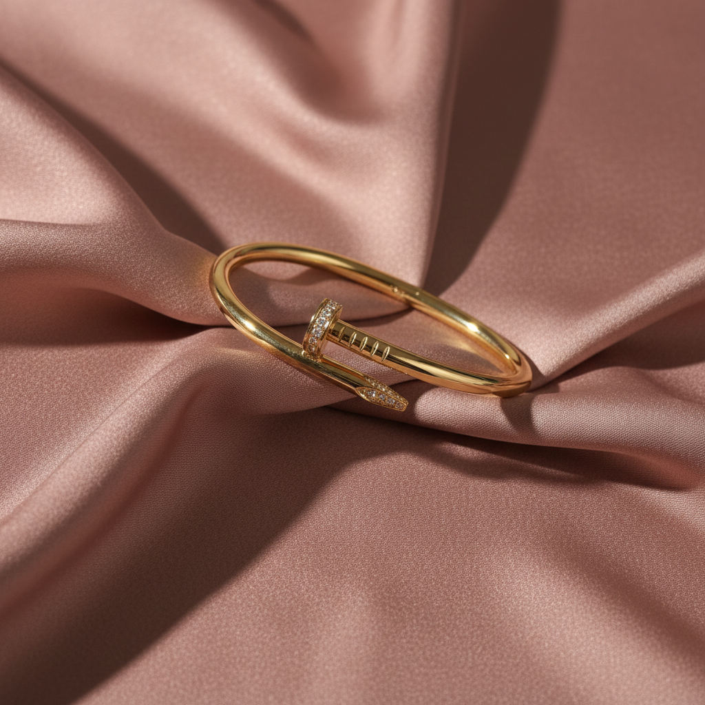 Nail Cuff Bangle