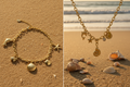 Ocean Luxe Necklace & Bracelet Set — anti-tarnish waterproof gold jewelry set India — SIOBHÁN