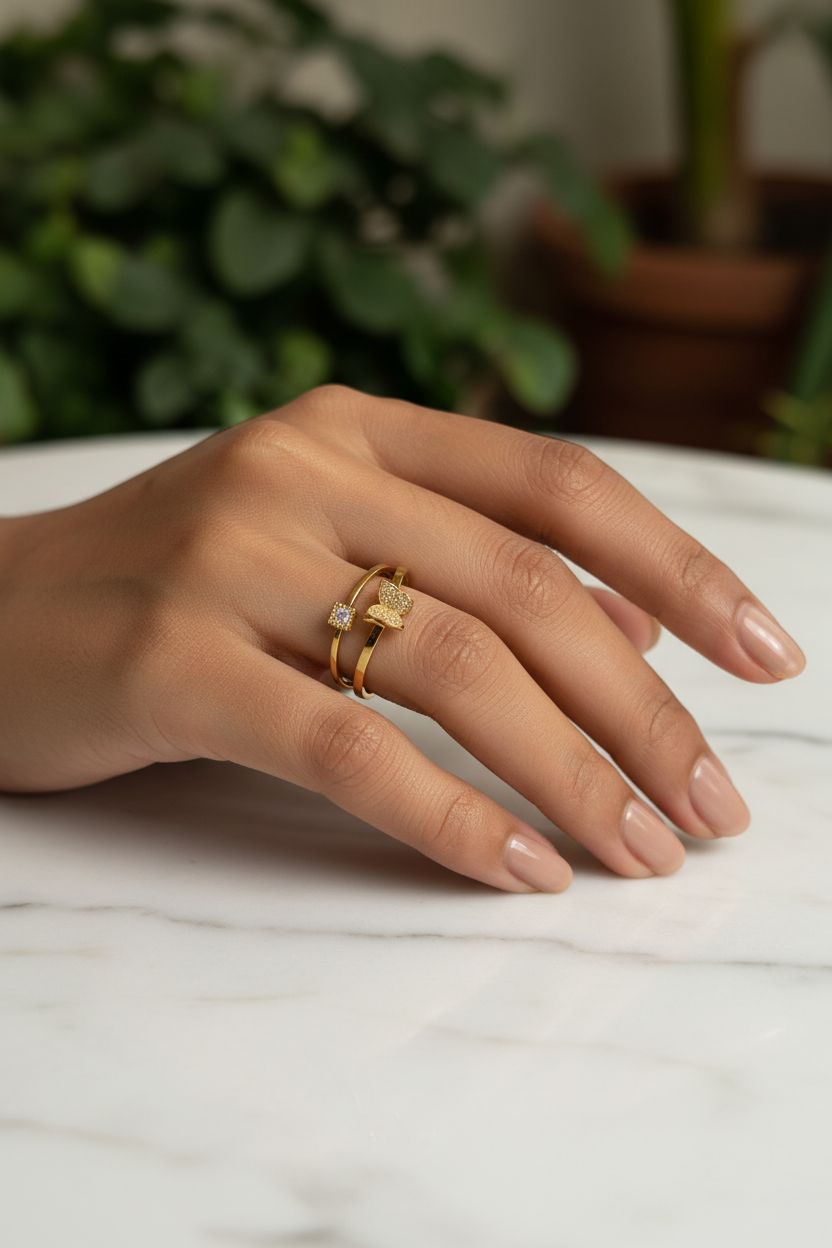 Flutter Ring Stack (Set of 2)