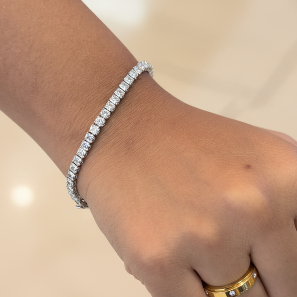 Crystal Tennis Bracelet