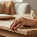 Tri-Tone Trinity Interlocked Ring